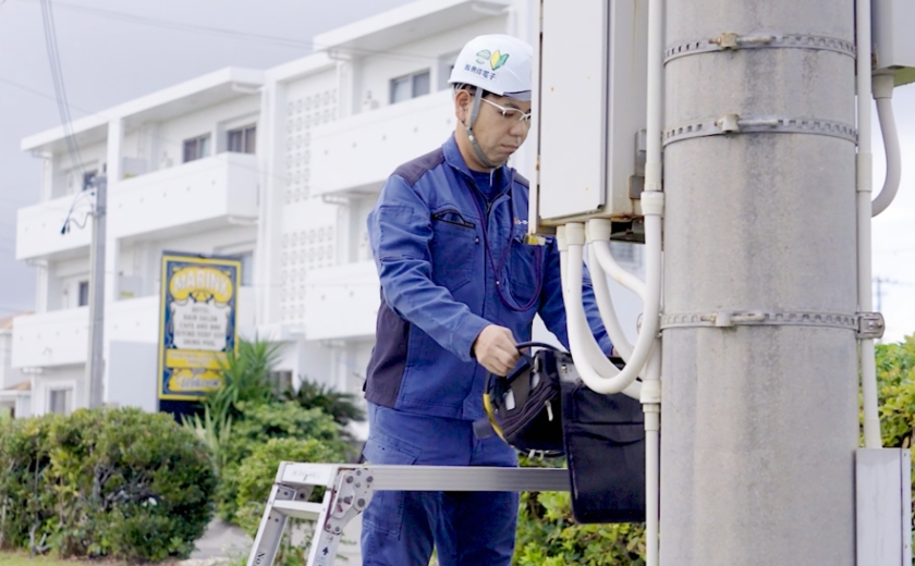 技術部門 工事・保修担当の仕事風景