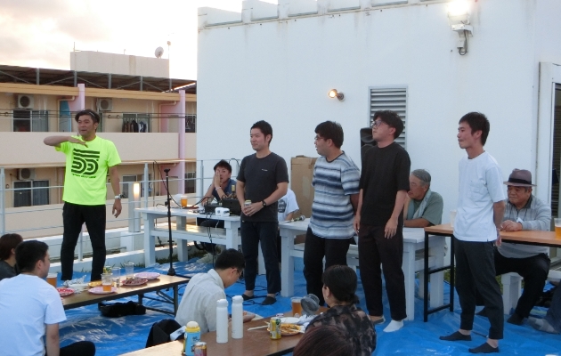 観月会の様子