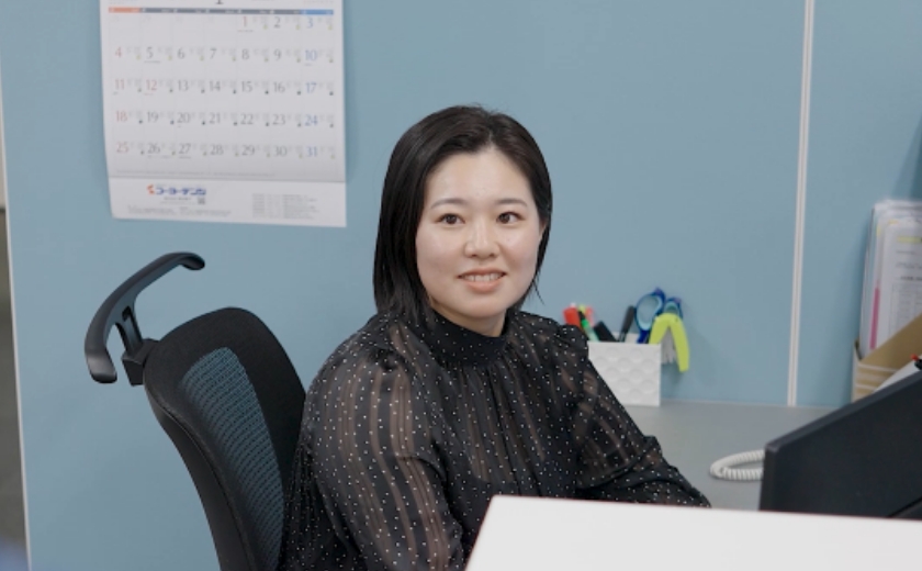 N.Eさん 総務部門 本社 入社 5年目